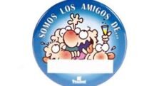 CHAPA "SOMOS AMIGOS DE..."