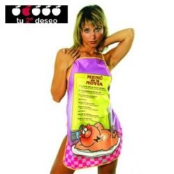 DELANTAL MUJER MENU NOVIA