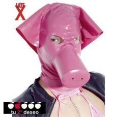 MASCARA CERDO ROSA