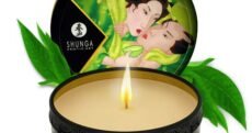 VELA MASAJE MINI SHUNGA TÉ VERDE