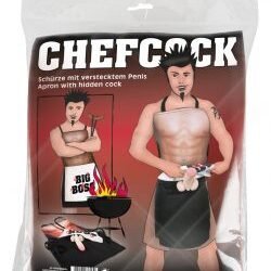 DELANTAL CHEFCOCK CON PENE