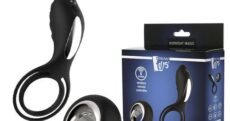 ANILLO VIBRADOR NEGRO OKEANOS MANDO USB