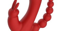 Vibrador Rabbit Triple Estimulación Hera
