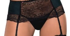 Liguero Negro Lencero S/M