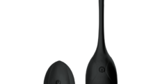 HUEVO VIBRADOR RECARGABLE CON MANDO RECARGABLE 10 MODOS
